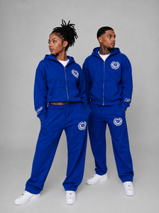 Chándal Unisex con Capucha, Transpirable y Ecológico, con Logotipo Personalizado, 100% Algodón Felpa, Ropa Deportiva, Diseño Moderno de Otoño - Product Image 4