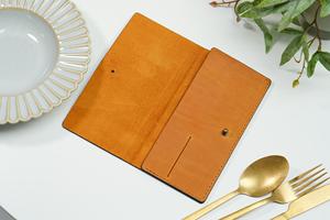 Porte-Comptes en Cuir Véritable Robuste pour Hôtels, Présentoir de Factures Premium pour Comptoirs de Bar, Bloc-Notes de Reçus LBH-0170 - Product Image 4