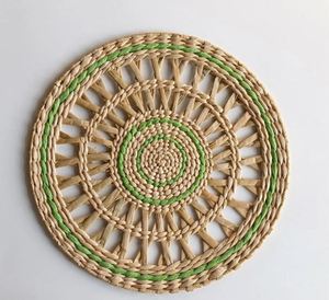 Salvamanteles de Jacinto de Agua Tejido a Mano, Salvamanteles Natural para Comedor, Personalizado, Venta al por Mayor, Fabricante de Vietnam - Product Image 1