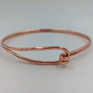 Luxury Pure Copper <b>Bracelet</b> For Men Featuring Vintage Engraved Texture <b>Adjustable</b> Fashion Wrist Accessory - Product Image 6