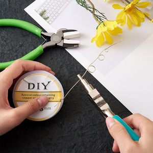 Jewelry Making <b>Pliers</b> 4pcs Jewelers <b>Pliers</b> <b>Set</b> Professional <b>Pliers</b> Tools Kit Round Bent Nose Beading Making DIY Jewellery - Product Image 5