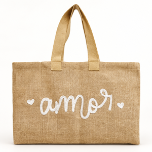 Jute Beach Tote <b>Bag</b> Embroidered for Beach Retail Resort Daily Carry Custom Print Bulk Wholesale OEM ODM Supplier Reusable - Product Image 5