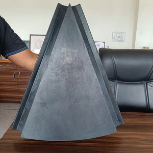 Protection de broyeur à boulets de grand diamètre avec les feuilles en caoutchouc de doublure de coquille - Product Image 3