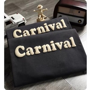 T-shirts pour hommes en coton 100% de haute qualité, coupe classique, impression numérique, séchage rapide, respirant, impression personnalisée, blanc - Product Image 5