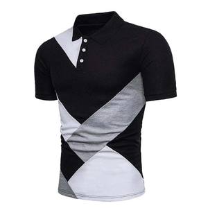Polo de Golf Personalizado de Alta Calidad para Hombre, Manga Corta, Tejido Transpirable de Felpa, Logotipo Bordado e Impreso Digitalmente - Product Image 4