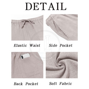 Diseña Tus Propios Pantalones Casuales Rectos y Ligeros para Hombre, Servicio OEM de Alta Calidad para Venta en Línea - Product Image 5