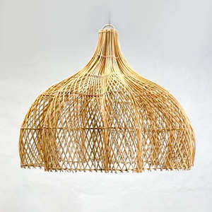 Abat-jour en rotin tressé fait main pour décoration intérieure, lampe suspendue pour design d'intérieur bohème, vente en gros - Product Image 4