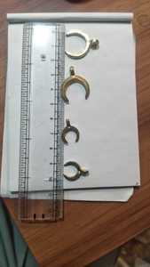 Breloques micro-macramé, mini-pendentifs en pierres précieuses, apprêts de bijoux bohèmes, noués à la main, ethniques, en argent sterling, fournitures pour cadeaux de fête - Product Image 4