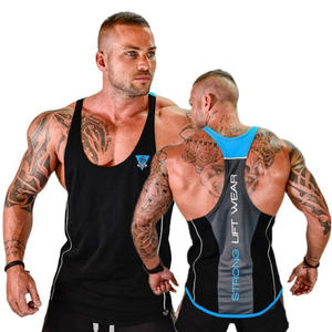 Hommes musculation débardeur gymnases Fitness chemise sans manches 2021 nouveau mâle coton vêtements mode Singlet gilet maillot de corps Hombre- - Product Image 2