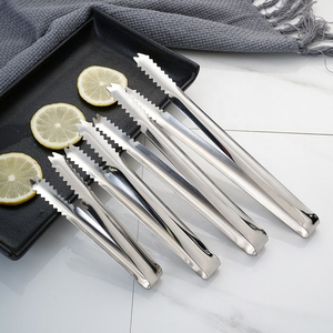 Pince à glace en acier inoxydable pour usage professionnel et domestique, durable et ergonomique - Pince à glace - Product Image 3