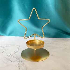 Portavelas Navideño Moderno de Metal con Diseño de Copo de Nieve, Ecológico, Personalizable, Duradero, Blanco, para Uso en Interiores y Exteriores - Product Image 6