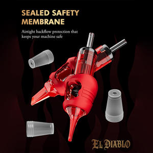 Kim phun xăm dùng một lần INKin EL Diablo 20 chiếc, có màng bảo vệ, đầu kim siêu nhọn, chuyên nghiệp, tùy chỉnh - Product Image 6