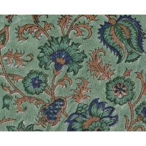 Indian Hand Block Soft Cotton Fabric by Yard Summer Dresses in Floral Print Boho Fabric - Product Image 4