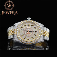 Chaîne cubaine en or 14 carats avec diamants Moissanite, bijoux de luxe unisexe style Hip Hop pour tenues décontractées et occasions formelles