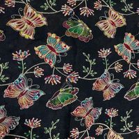 Tissu imprimé personnalisé avec broderie, sequins, dentelle, maille, organza pour vêtements africains Abaya Kaftan – Marchés des acheteurs