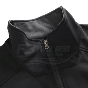 Chaquetas de Invierno Personalizadas OEM, Diseño Delgado e Informal, Cuello Alto, Forro Polar, Exterior de Lana/Viscosa, Patrón de Letras para Hombre - Product Image 5