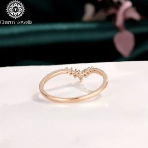 Charm Jewells Rose Gold Plated Moissanite Cushion Cut Prong Setting IGI Certified 3 GM Classic Women's Engagement <b>Ring</b> - Product Image 2