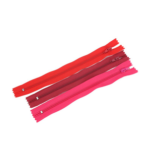 No.3 Nylon <b>Zipper</b> Colourful Closed End Plastic Teeth Trousers Placket <b>Zipper</b> Wholesale - Product Image 2