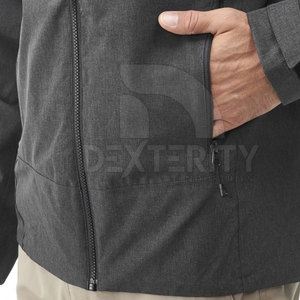 Chaqueta Softshell con Capucha para Hombre, Diseño Único, Tela de Lona, Secado Rápido, Transpirable, Impermeable, Resistente al Viento, para Uso en Exteriores, Invierno - Product Image 4