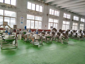 100L Factory Direct Supply Stainless Steel Cooking <b>Kettle</b> Pot Tilting <b>Soup</b> Boiling Steam Jacketed <b>Kettle</b> with Mixer - Product Image 6