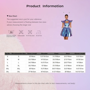 Robe de cosplay d'<span class=keywords><strong>astronaute</strong></span> alien pour <span class=keywords><strong>femme</strong></span> avec gants et bandeau, robe métallique pour événements de cosplay et costumes de danse lyrique - Product Image 6