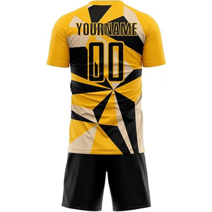 Ensemble Maillot et Short de Football Respirant en Pro-Mesh pour Hommes, Kit d'Entraînement Séchage Rapide, Vente en Gros USA Europe pour la Coupe du Monde 2026 aux États-Unis - Product Image 5