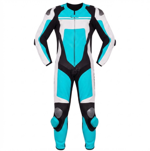 Combinaison de moto en cuir sur mesure de qualité supérieure MotoCP Racing 1 pièce, équipement de conduite avec bosse niveau 2 CE, fabriquée sur mesure - Product Image 1