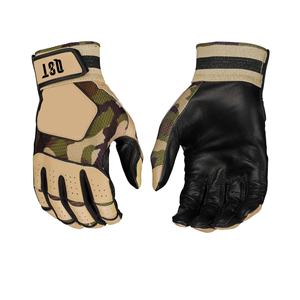 Guantes de béisbol y softball de cuero transpirable personalizables de alta calidad antideslizantes con súper agarre para adultos - Product Image 2