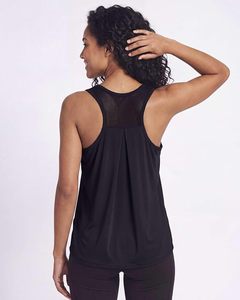 Women's Racerback Athletic Tank <b>Top</b> <b>Mesh</b> Back Dry-Fit Sleeveless Shirt for Workout Running Gym - Product Image 4