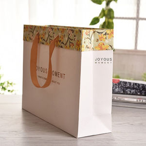 Custom Printed Kraft Paper Shopping <b>Bags</b> with Lamination for Retail Packaging Luxury Eco-Friendly Kraft Paper Gift Shopping <b>Bags</b> - Product Image 5