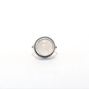 Rose <b>Quartz</b> Pink Crystal <b>Ring</b> 925 Sterling Silver Handmade Fashion Jewelry Elegant <b>Ring</b> Women - Product Image 6