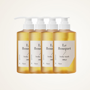 ครีมอาบน้ำคุณภาพสูง Months and Days Perfume Care Body Wash Le Bouquet ขนาด 500 มล. แพ็ค 4 ชิ้น ครีมอาบน้ำจากธรรมชาติ - Product Image 3