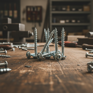 Tornillo para Madera PDC Modelo 8, Cabeza Plana, Métrico/Pulgadas, Autorroscante, Phillips/Pozi Drive, Acero al Carbono/Acero Inoxidable, Recubierto de Zinc/Níquel - Product Image 1