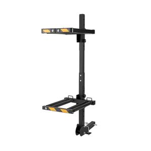 Porte-skis et snowboards pliable à fixer sur attelage pour récepteur de 2 pouces, capacité de 6 skis ou 4 snowboards, réglable - Product Image 1