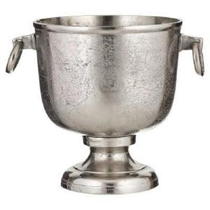 Seau à glace et bac à vin isothermes en aluminium à double paroi avec poignées, élégant pour les fêtes, emballé en carton - Product Image 4