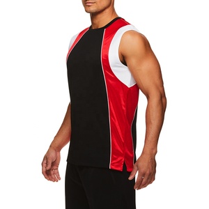 Camiseta sin Mangas Personalizada de Diseño Nuevo, Transpirable, Talla Grande, de Algodón de Alta Calidad, Ajustada al Cuerpo, para Gimnasio, Entrenamiento, Ropa Deportiva para Hombre - Product Image 5