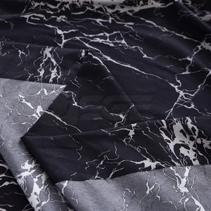 Ensemble de draps plats modernes en polyester et coton de haute qualité, couleur et taille personnalisées, literie pour la maison - Product Image 3