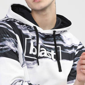 Sweat à capuche doublé anti-plis pour homme, haute qualité, manches longues, coupe oversize, style Hip Hop, prix bas, hiver, OEM/ODM, le plus vendu - Product Image 6