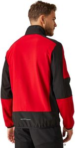 Chaqueta Softshell Personalizada al por Mayor para Hombre, Invierno, Casual, Cuello Alto, Cierre Frontal con Cremallera, Resistente al Viento e Impermeable, de Poliéster - Product Image 3