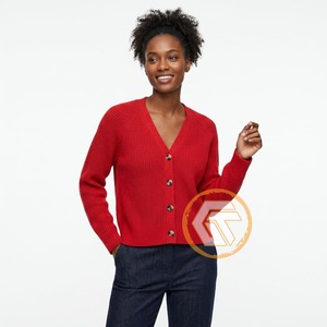 Cárdigan Personalizado con Apliques Bordados en Acrílico Delta, Cuello en V, Botones Cubiertos, Ropa de Invierno Griega para Mujeres de la Hermandad Sigma - Product Image 3