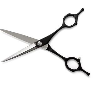 Ciseaux de coiffure professionnels en acier inoxydable 440C, lame tranchante, manche long, pour droitiers, pour usage en salon de coiffure - Product Image 4