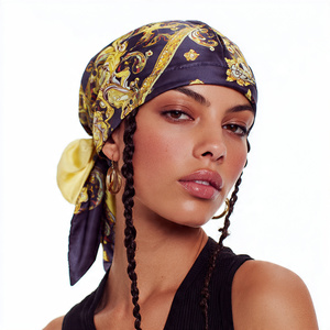 Durags de sublimation de haute qualité, légers, en polyester 100%, pour femmes, style bandana, casquettes imprimées - Product Image 6