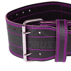 Leather Adjustable <b>Support</b> Weightlifting <b>Belt</b> Strong Buckle Design Professional Protection Lightweight Comfortable for Gym - Product Image 6
