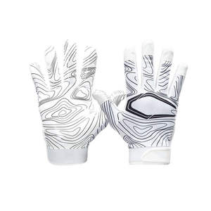 Nouveauté : Gants de Football Américain pour Récepteurs, Qualité Premium, Design Personnalisé, Couleur Latex, Écran Tactile, Imperméables, Faciles à Enfiler - Product Image 4