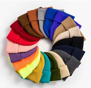 Gorros de punto personalizados de alta calidad con bordado de moda, MOQ bajo, diseño de logotipo, gran venta, gorros de PK - Product Image 2