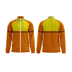 Veste coupe-vent pour homme, fermeture éclair sur le devant, veste de sport, col montant, respirante, séchage rapide, légère, polyester et coton, vêtements de sport - Product Image 4