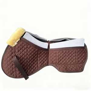Equipo para Caballos, Almohadilla de Silla Cómoda y Transpirable, Forro Personalizado OEM de Algodón y Polialgodón, Equitación, Brillo para Caballos - Product Image 4