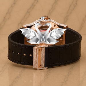 Premium Stainless Steel Moissanite Diamond Watch Men Luxury Fashion Watch - Product Image 3