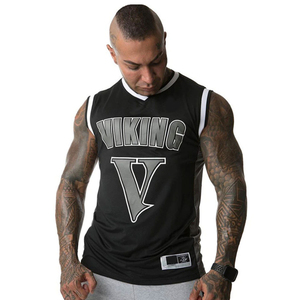 Camisetas Reversibles Personalizadas para Hombre 2026, sin Mangas, de Secado Rápido, Transpirables, de Poliéster y Algodón, Tallas Grandes, con Estampado por Sublimación - Product Image 4