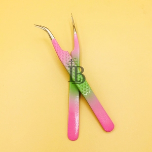 Offres Exceptionnelles : Pinces à Épiler Ombrées en Vison Écologique – Meilleures Ventes pour Extensions de Cils et Faux Cils (avec Logo) - Product Image 5